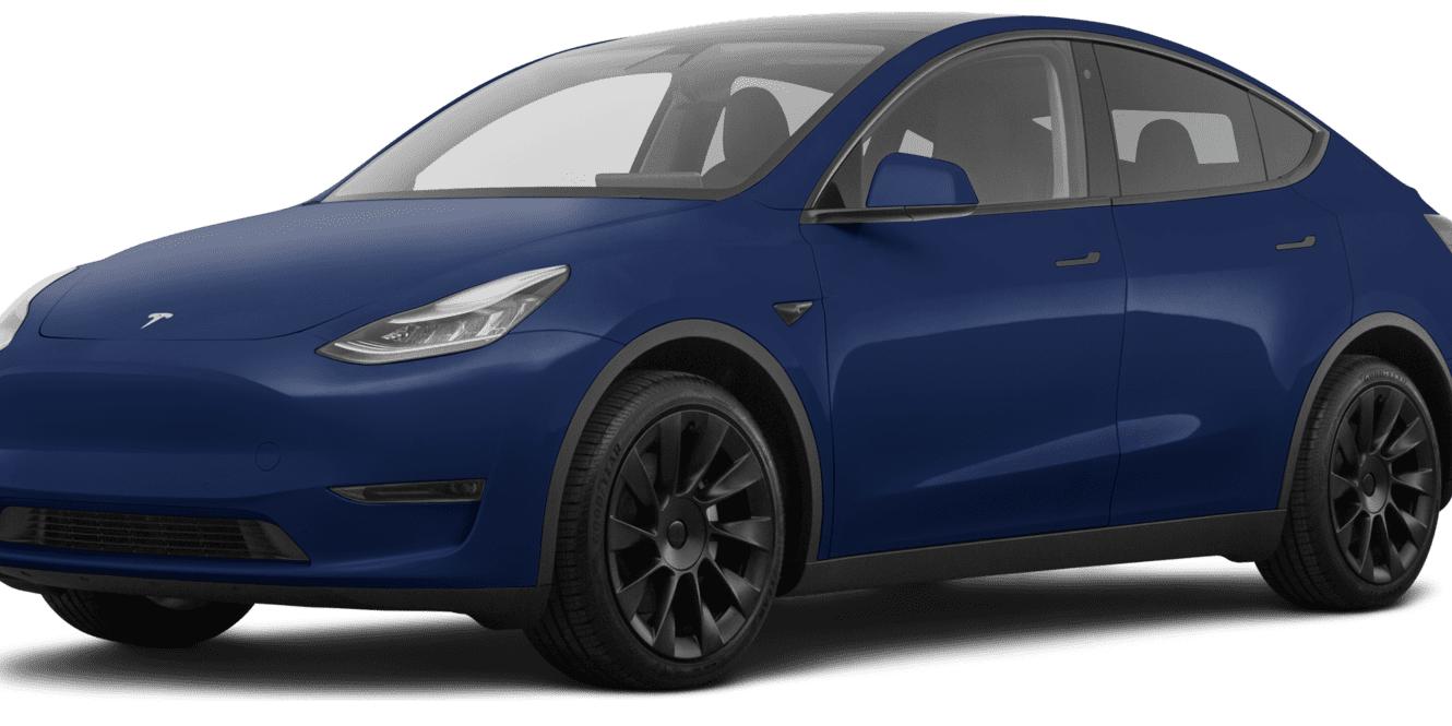 TESLA MODEL Y 2021 5YJYGDEEXMF201678 image